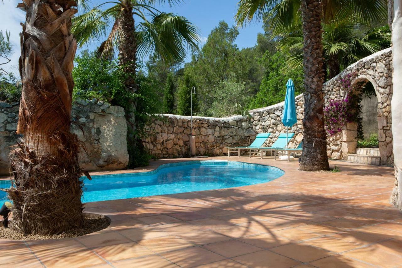Casa Los Arcos at Masia Nur Sitges Canyelles  Exterior foto